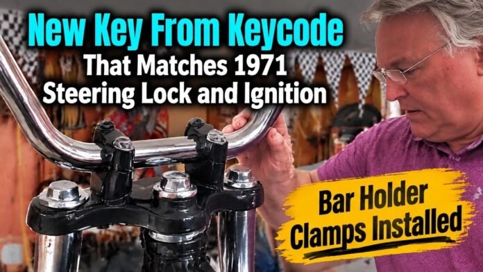 Ep. 4: Lost Key? How We Got a New Key for the Steering Lock and Ignition on a 1971 Honda CL175